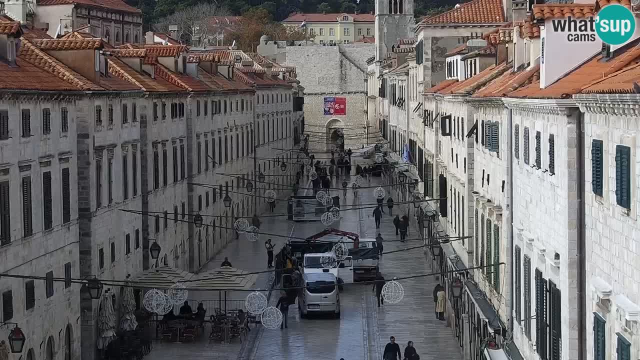 Kamera v živo Dubrovnik Stradun / Placa