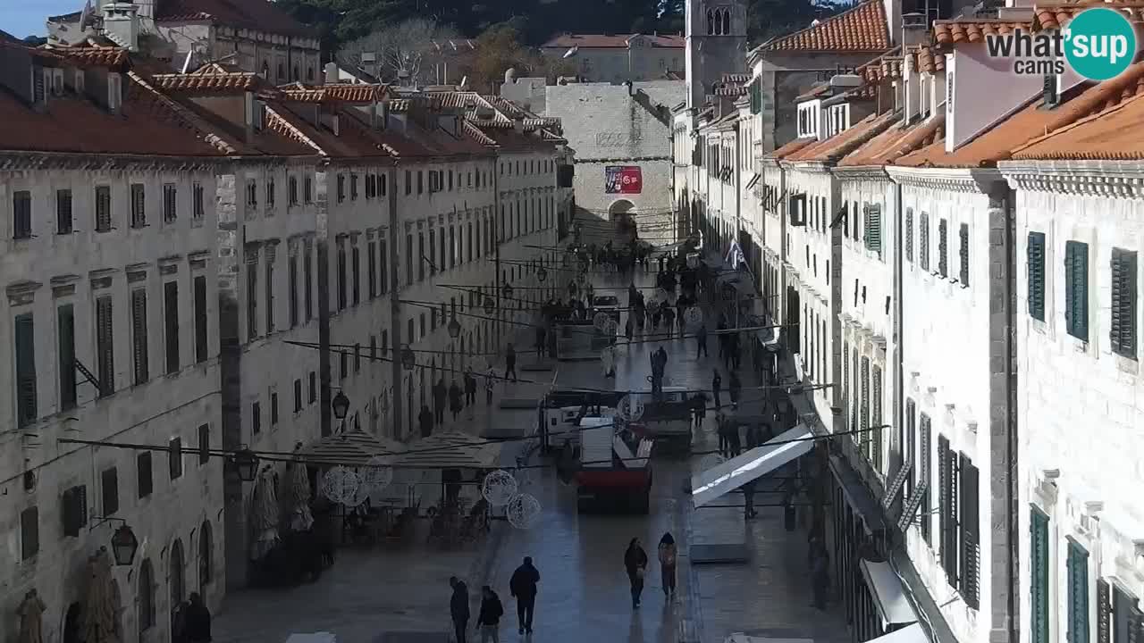 Kamera v živo Dubrovnik Stradun / Placa