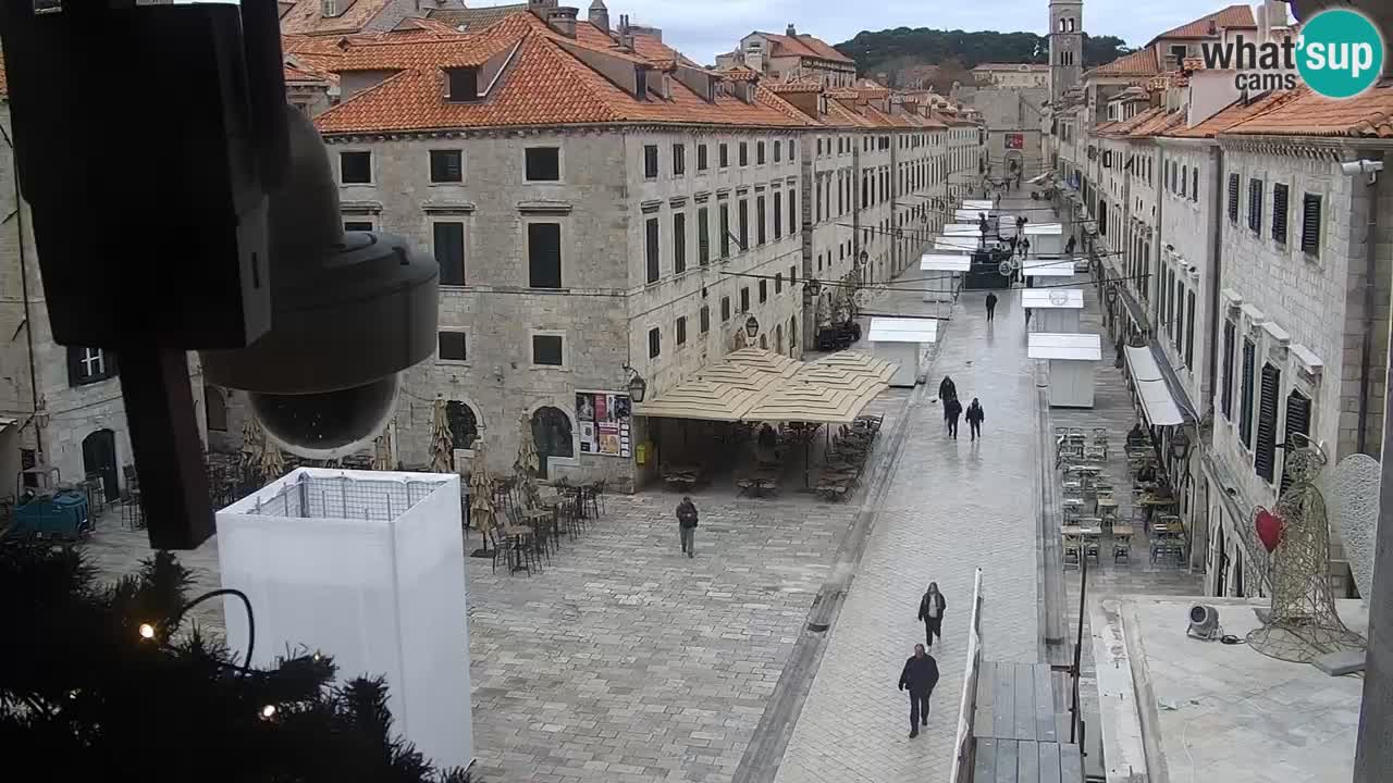 Webcam live Dubrovnik – panorama della città vecchia