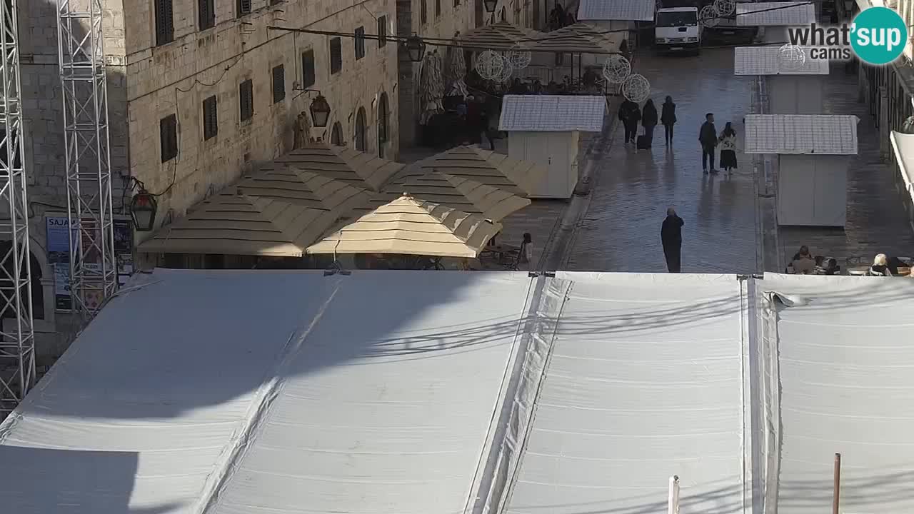 Webcam Ragusa (Dubrovnik) Stradun