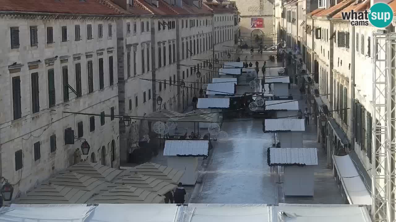 Kamera v živo Dubrovnik Stradun / Placa