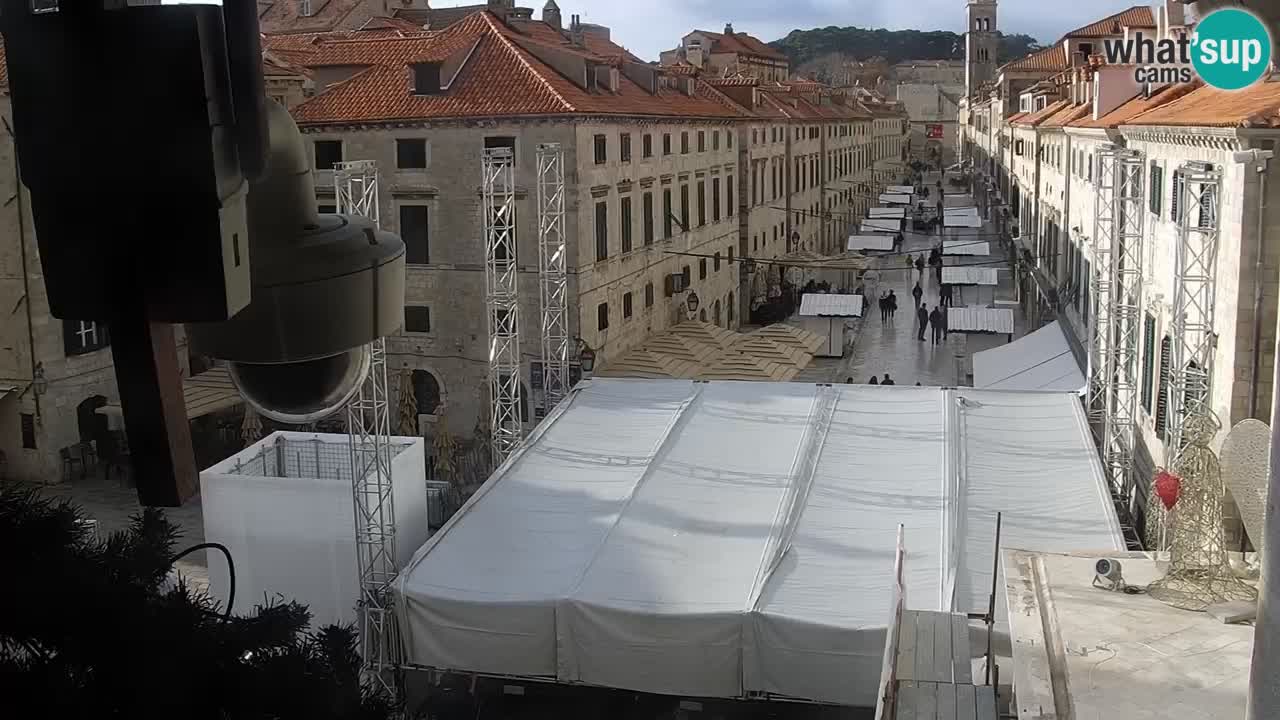 Webcam live Dubrovnik – panorama della città vecchia