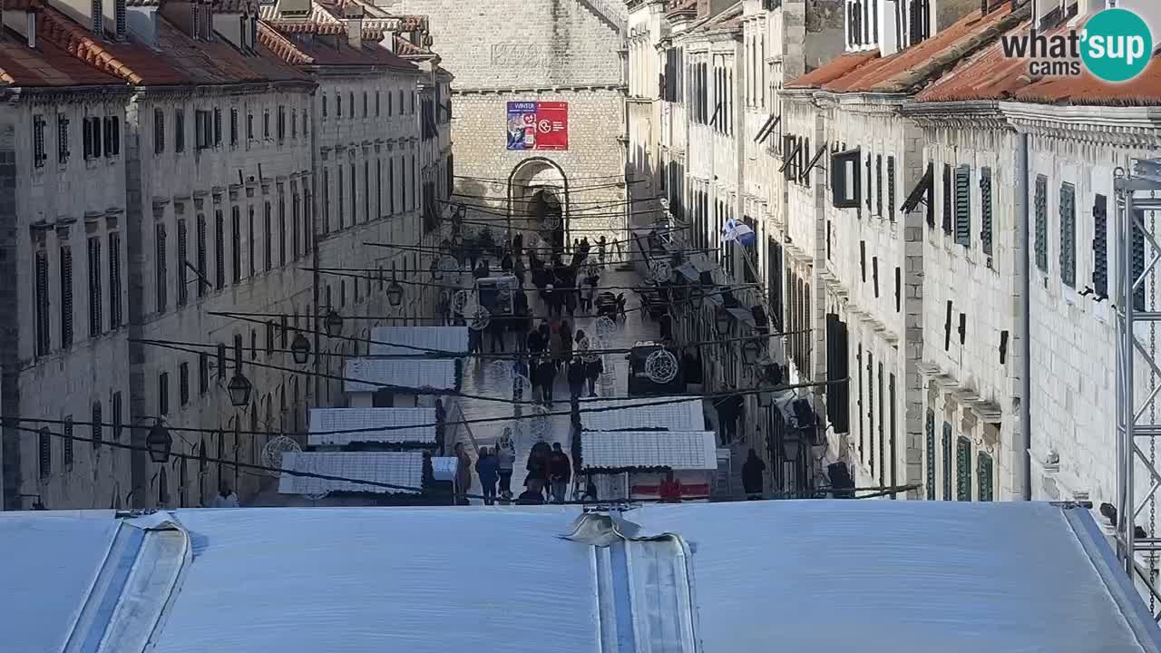 Web kamera Dubrovnik – panorama stari grad