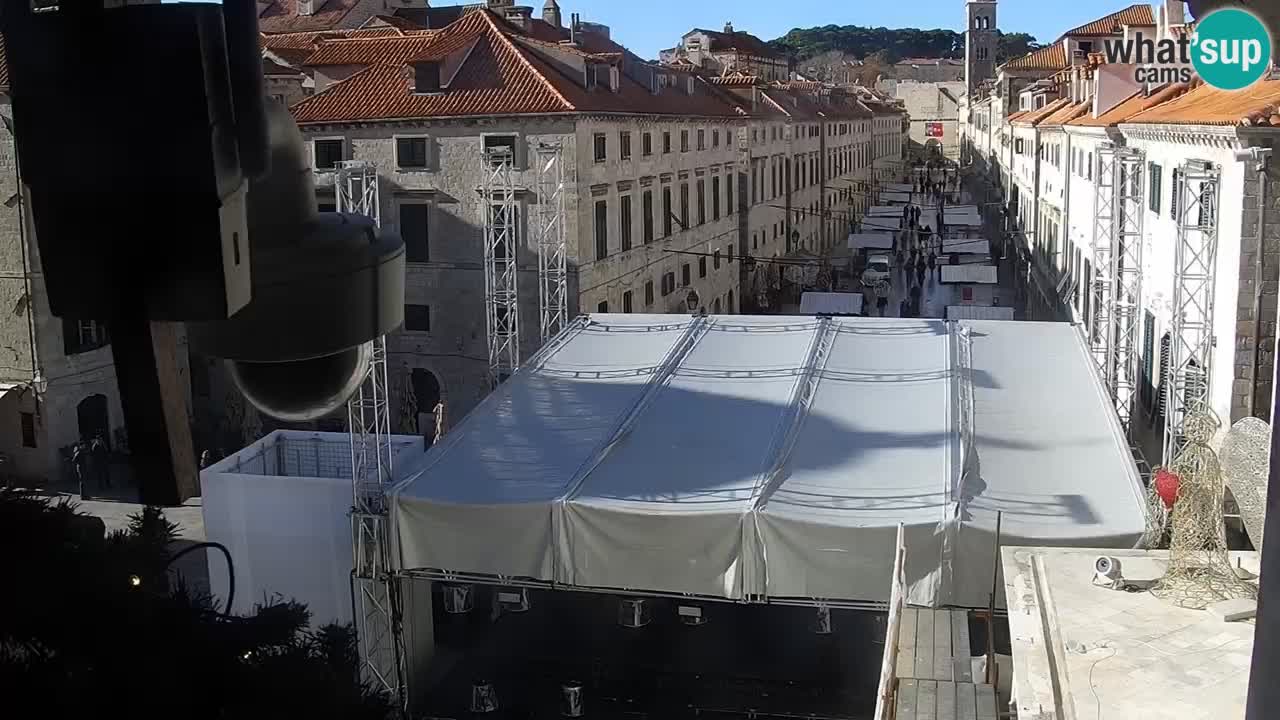 Webcam Ragusa (Dubrovnik) Stradun