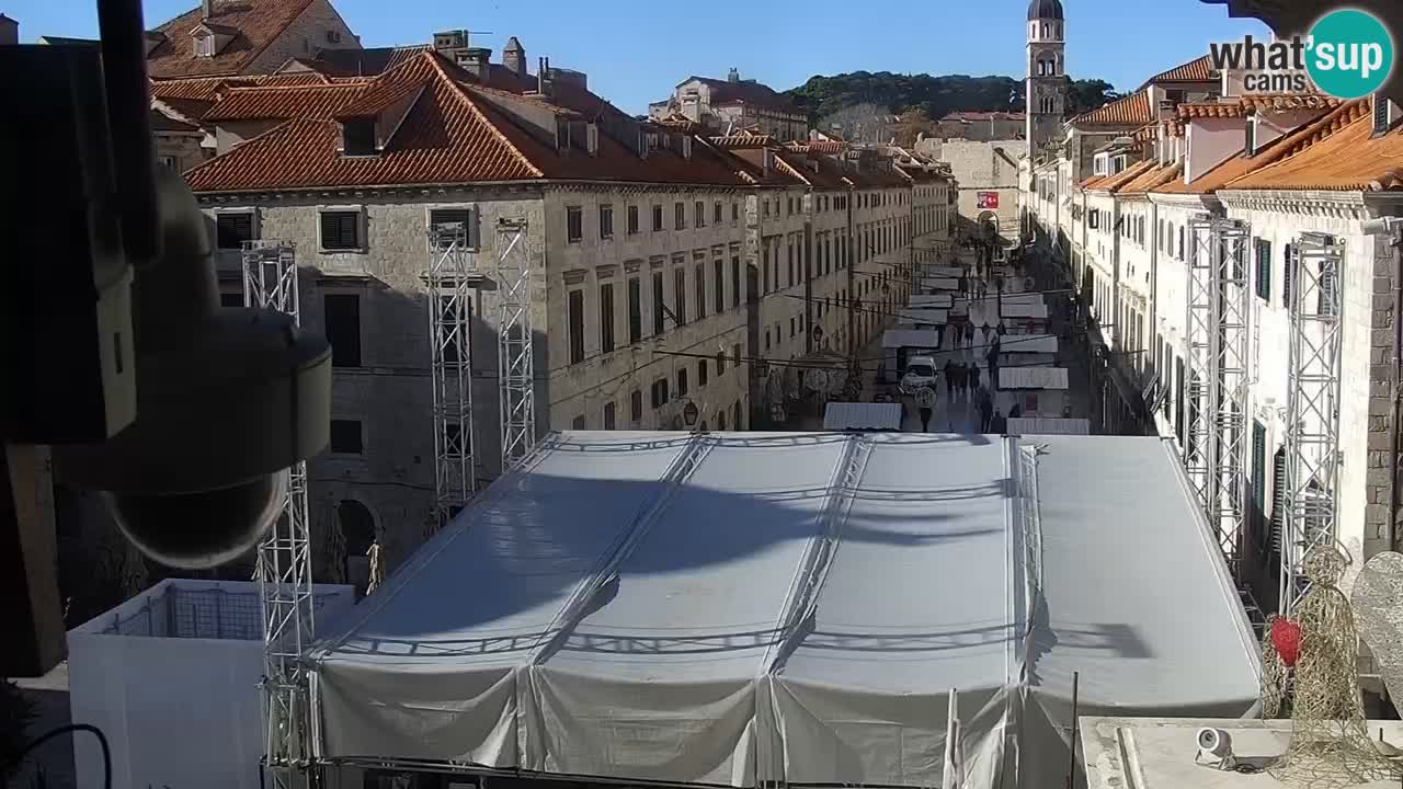 Webcam live Dubrovnik – panorama della città vecchia