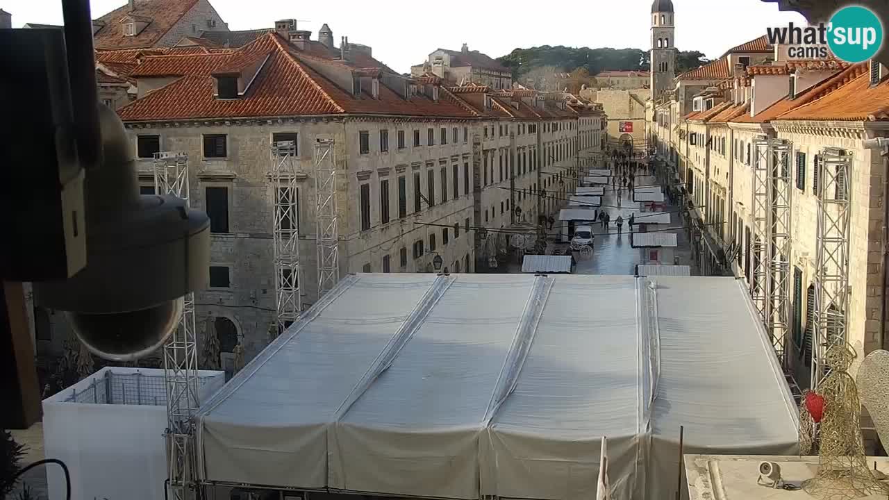 Webcam live Dubrovnik – panorama della città vecchia