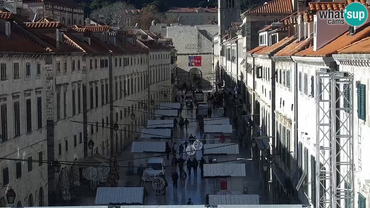 Webcam Ragusa (Dubrovnik) Stradun