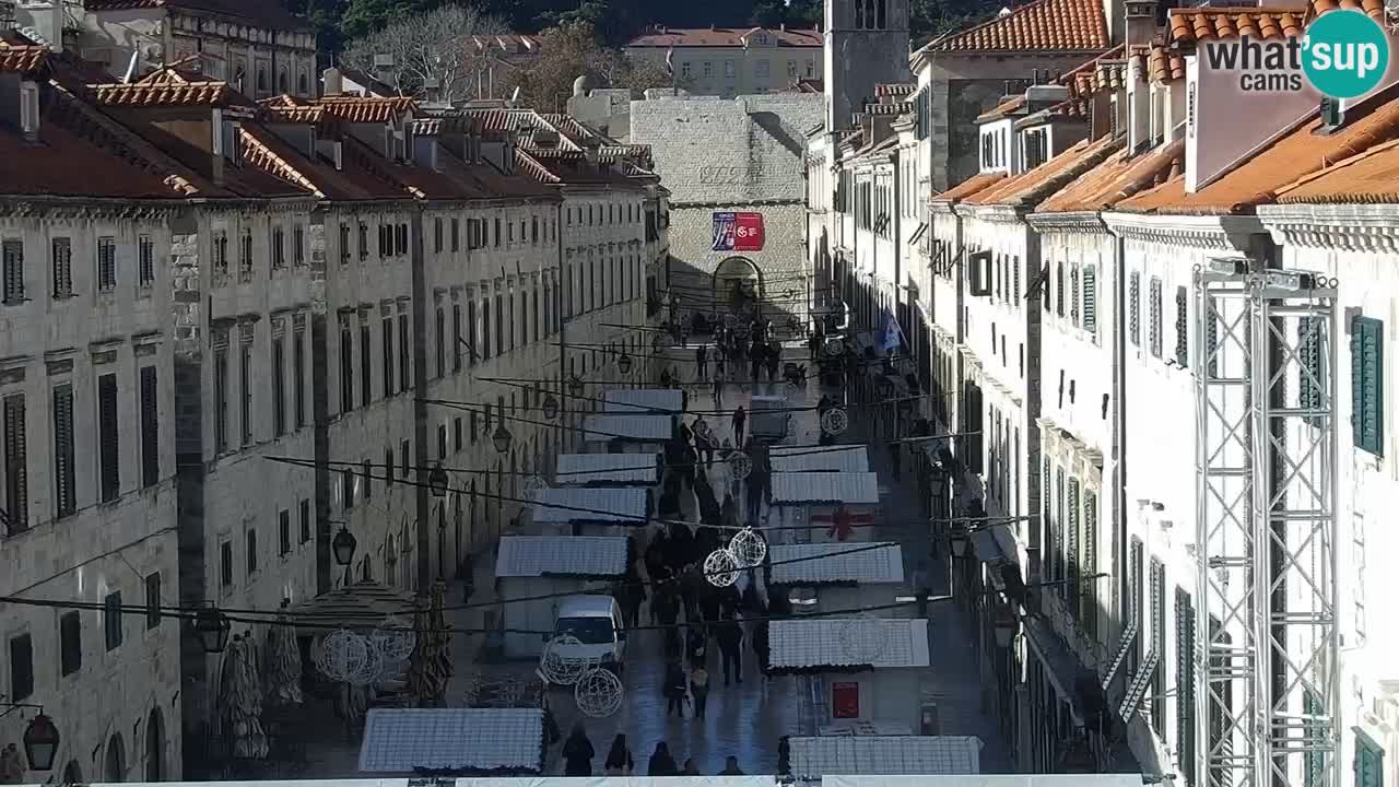 Livecam Dubrovnik Stradun