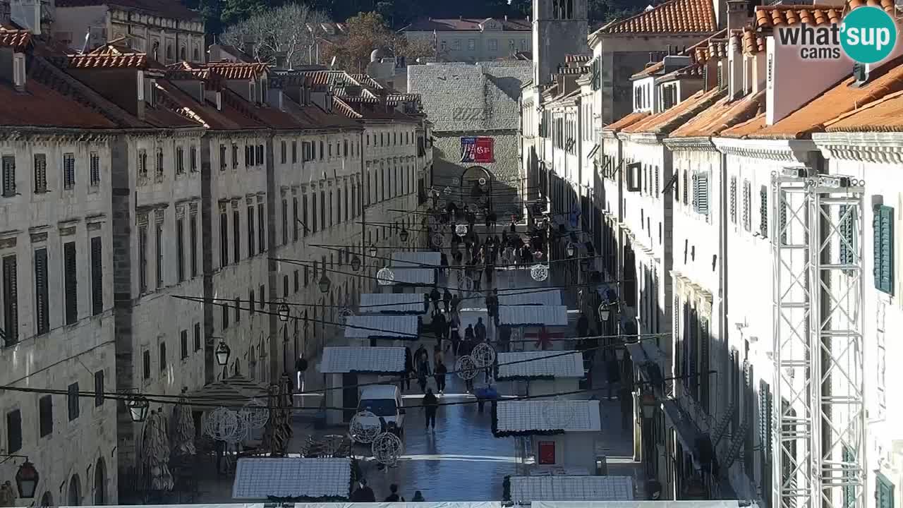 Web kamera Dubrovnik – panorama stari grad