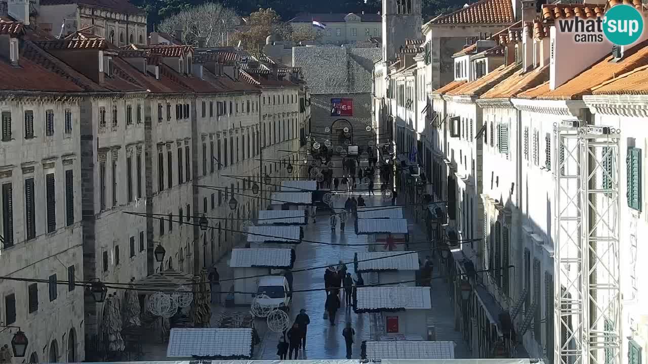 Web kamera Dubrovnik – panorama stari grad