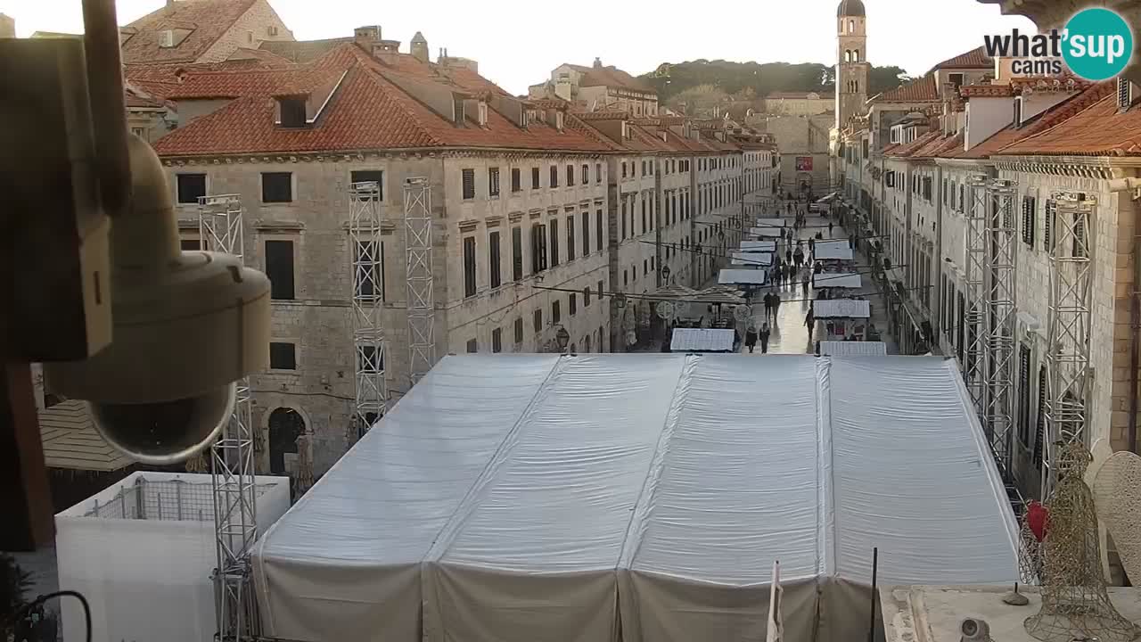 Web kamera Dubrovnik – panorama stari grad