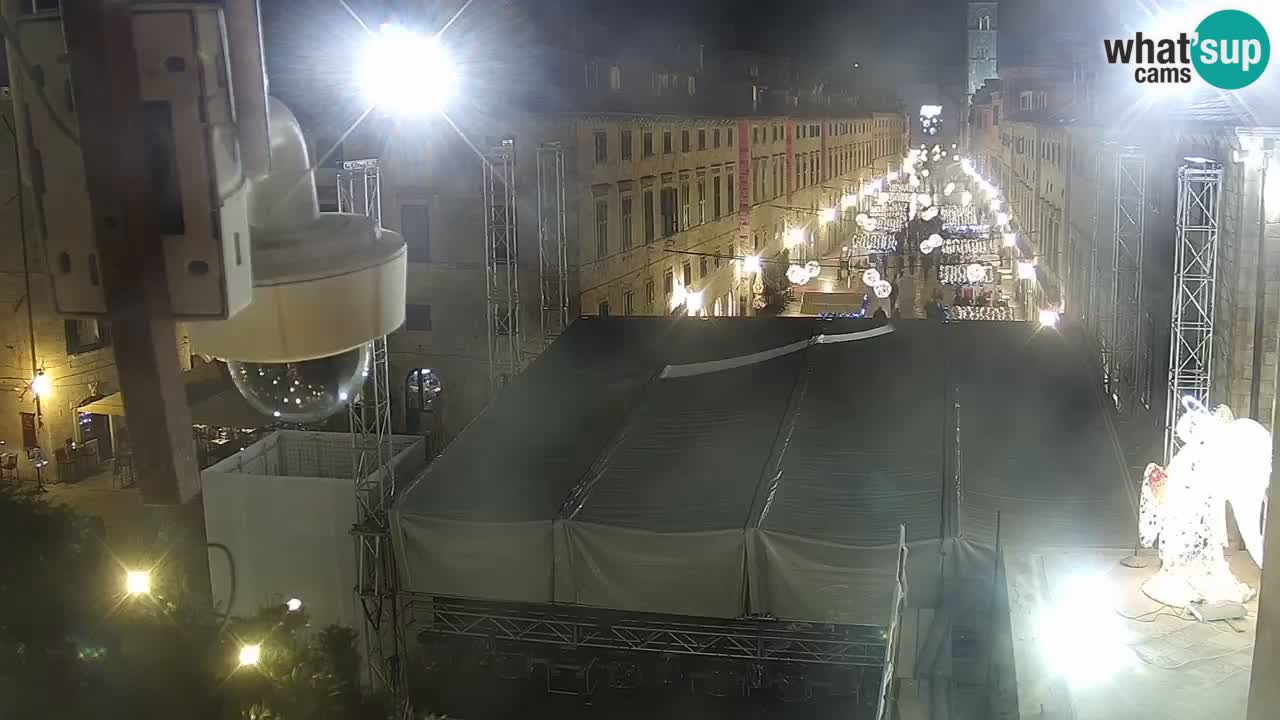 Webcam live Dubrovnik – panorama della città vecchia