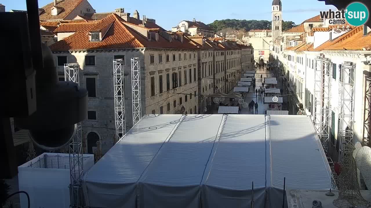 Webcam Dubrovnik – panorama de la Ciudad Vieja