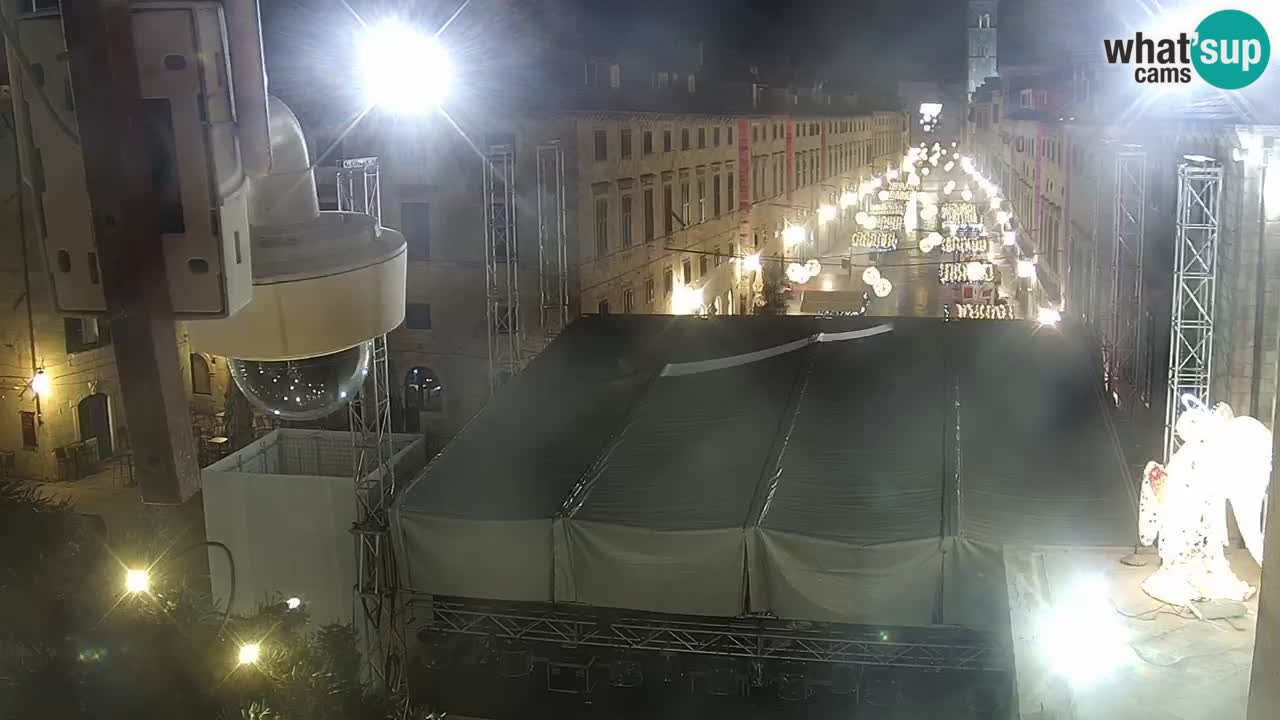 Live Webcam Dubrovnik Stradun