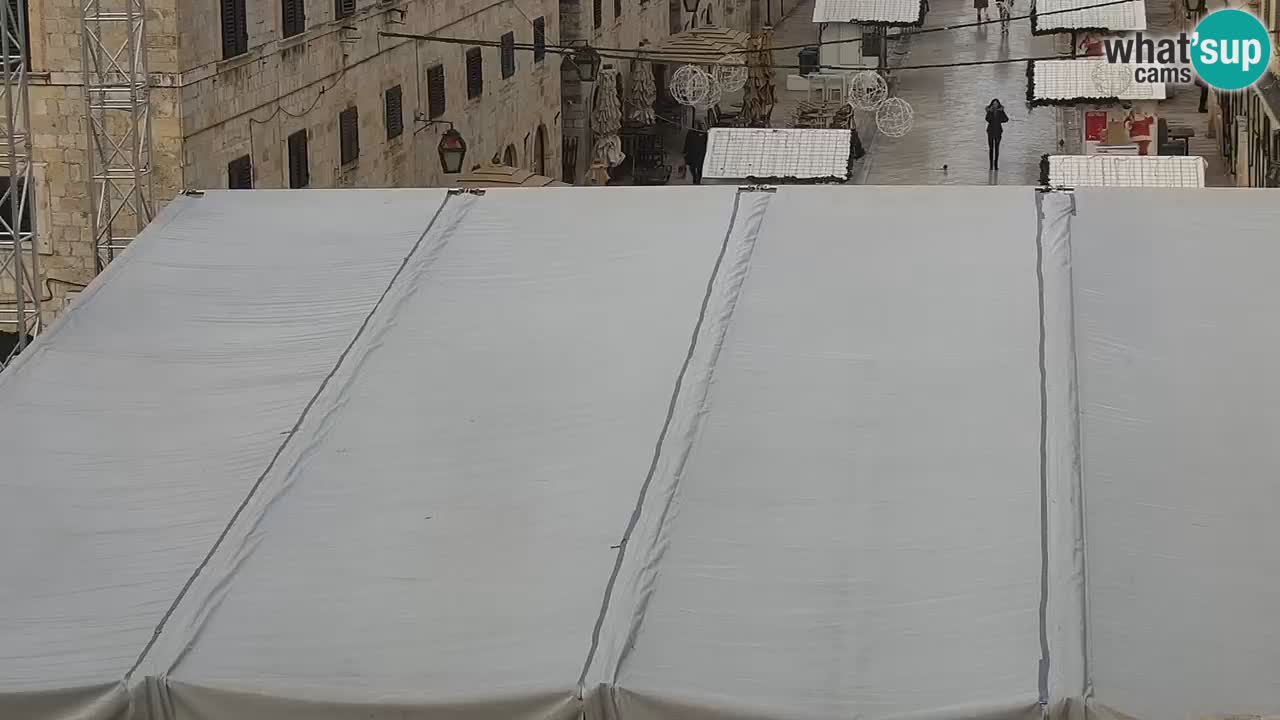 Webcam Ragusa (Dubrovnik) Stradun