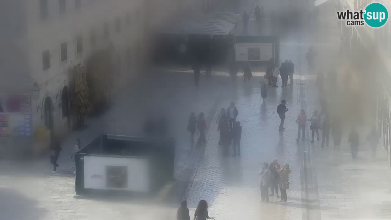 Webcam Ragusa (Dubrovnik) Stradun