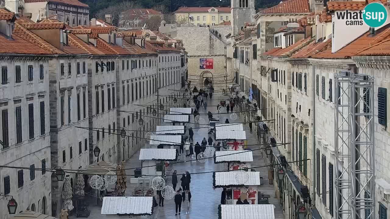 Webcam Dubrovnik – Panorama der Altstadt