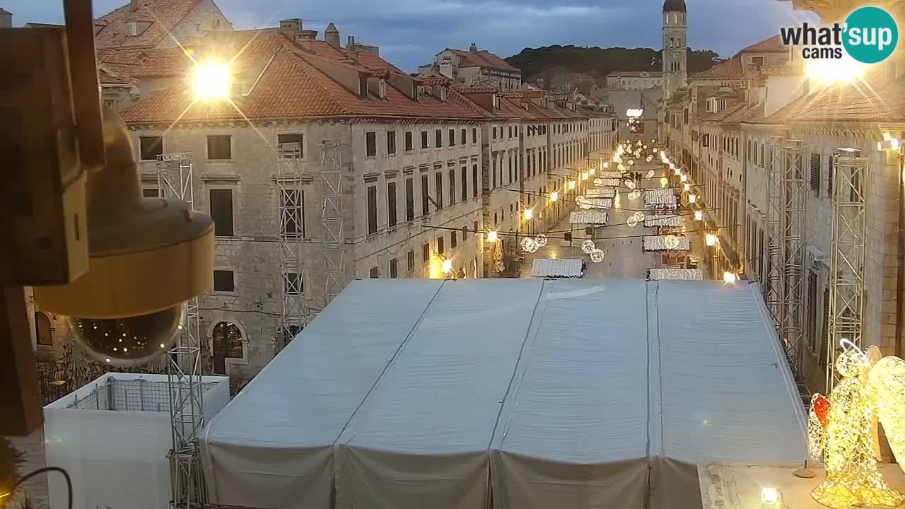 Kamera v živo Dubrovnik Stradun / Placa