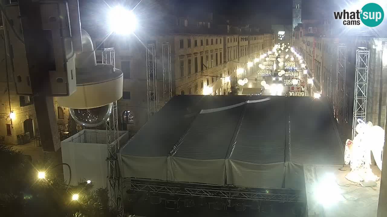 Live Webcam Dubrovnik Stradun