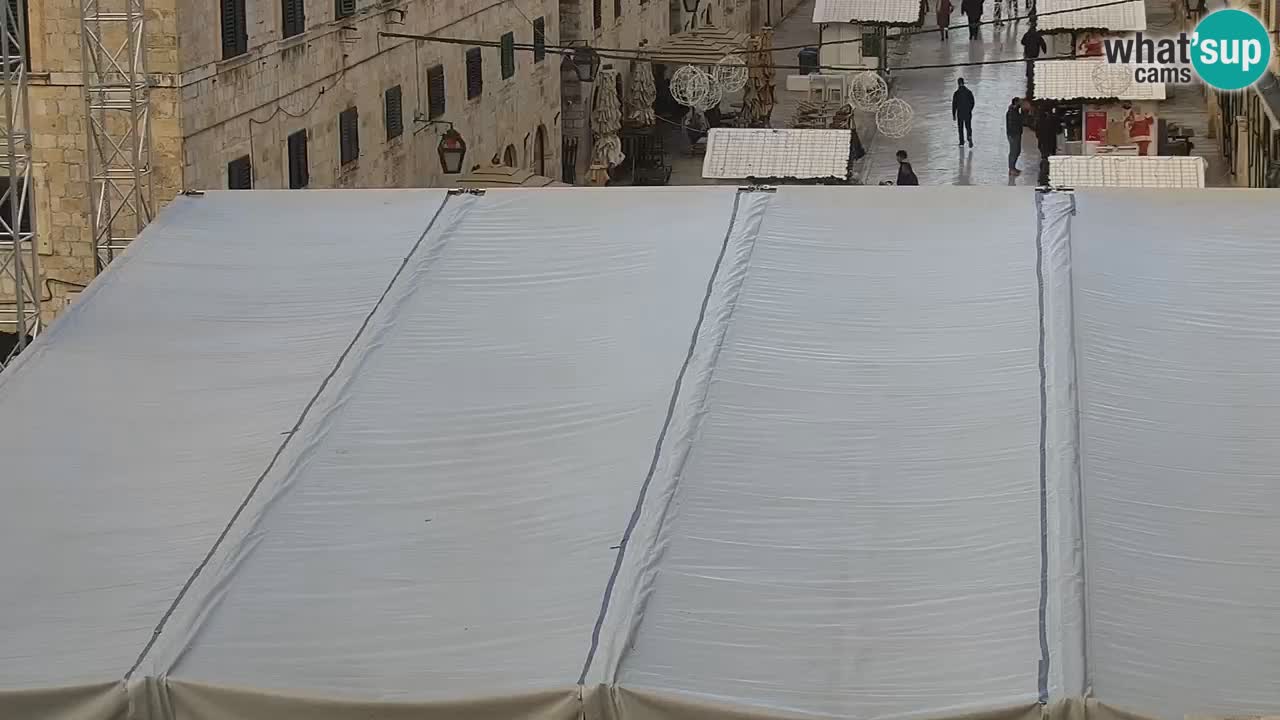 Live Webcam Dubrovnik Stradun