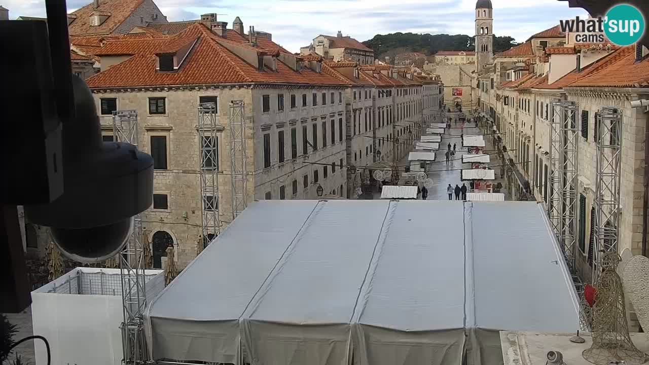 Webcam Dubrovnik – panorama de la Ciudad Vieja