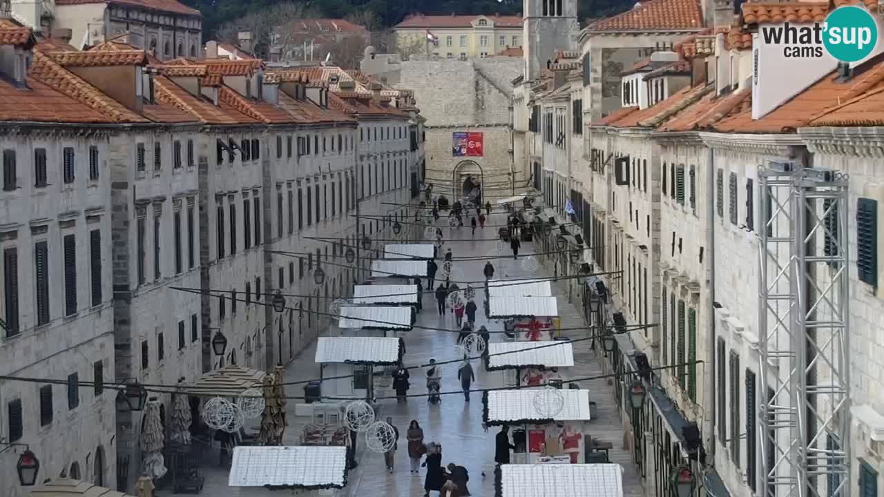 Live Webcam Dubrovnik Stradun