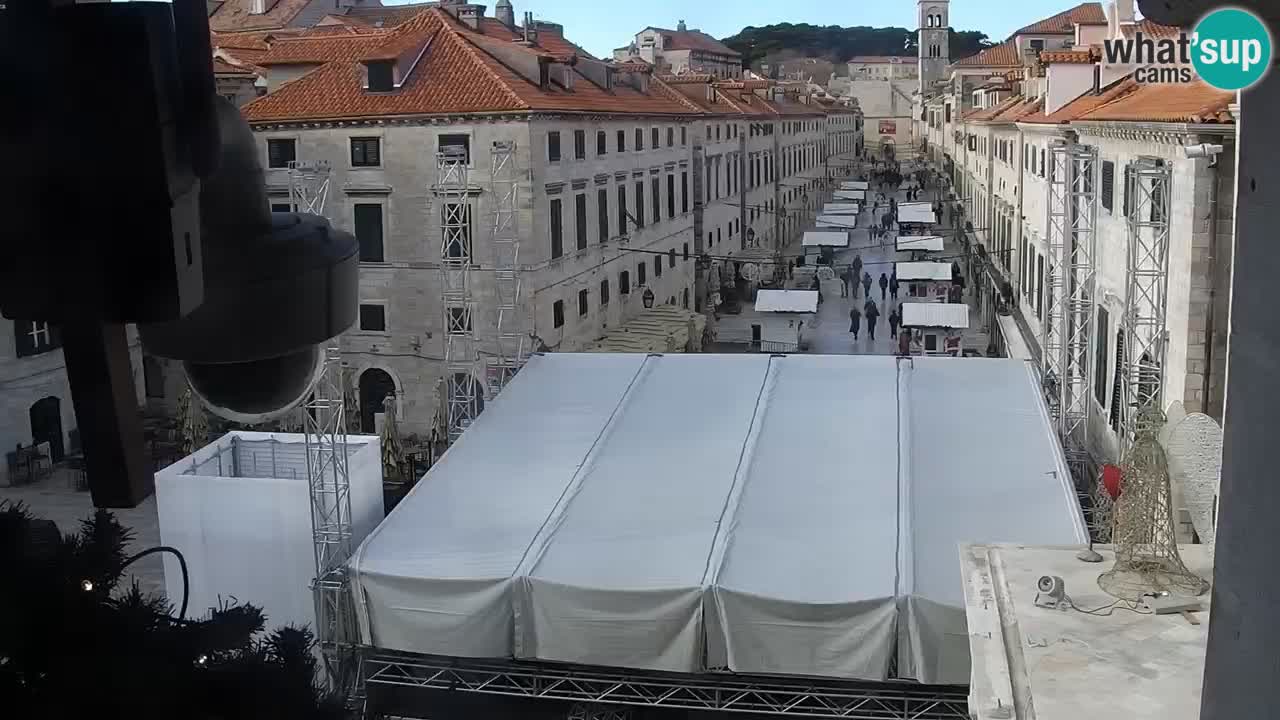 Live Webcam Dubrovnik Stradun