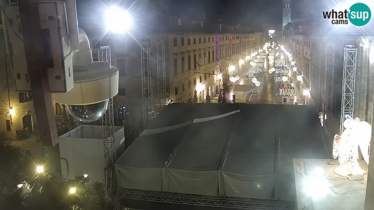 Webcam live Dubrovnik – panorama della città vecchia