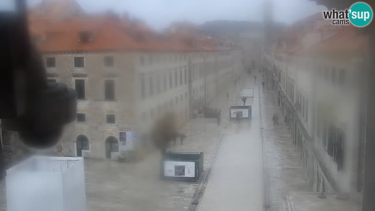 Webcam live Dubrovnik – panorama della città vecchia