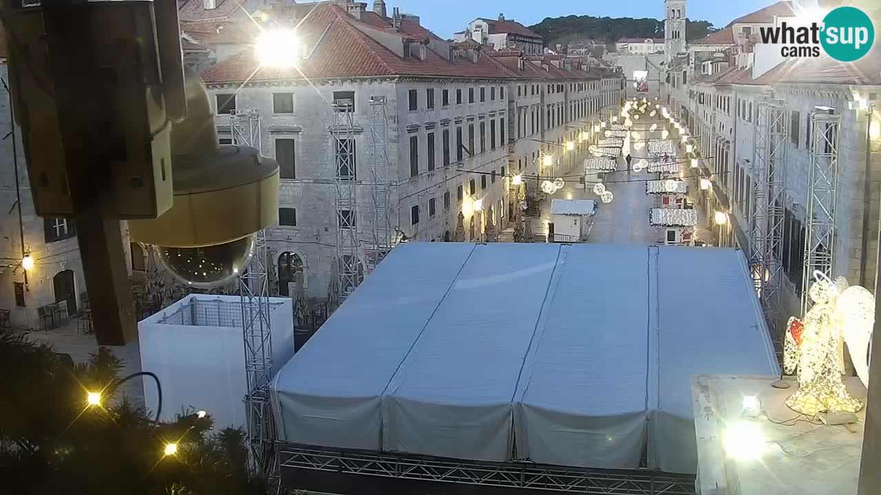 Web kamera Dubrovnik – panorama stari grad