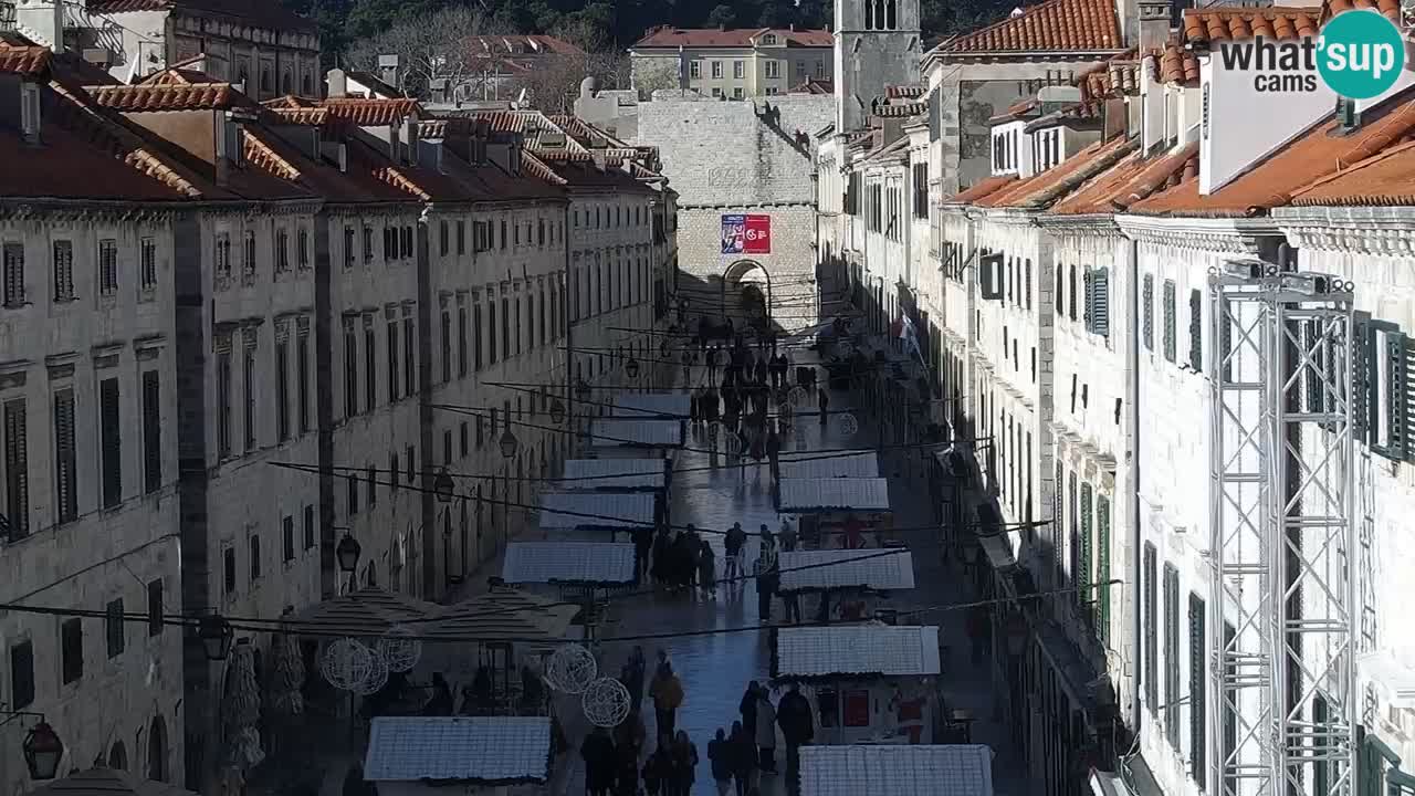 Webcam Ragusa (Dubrovnik) Stradun