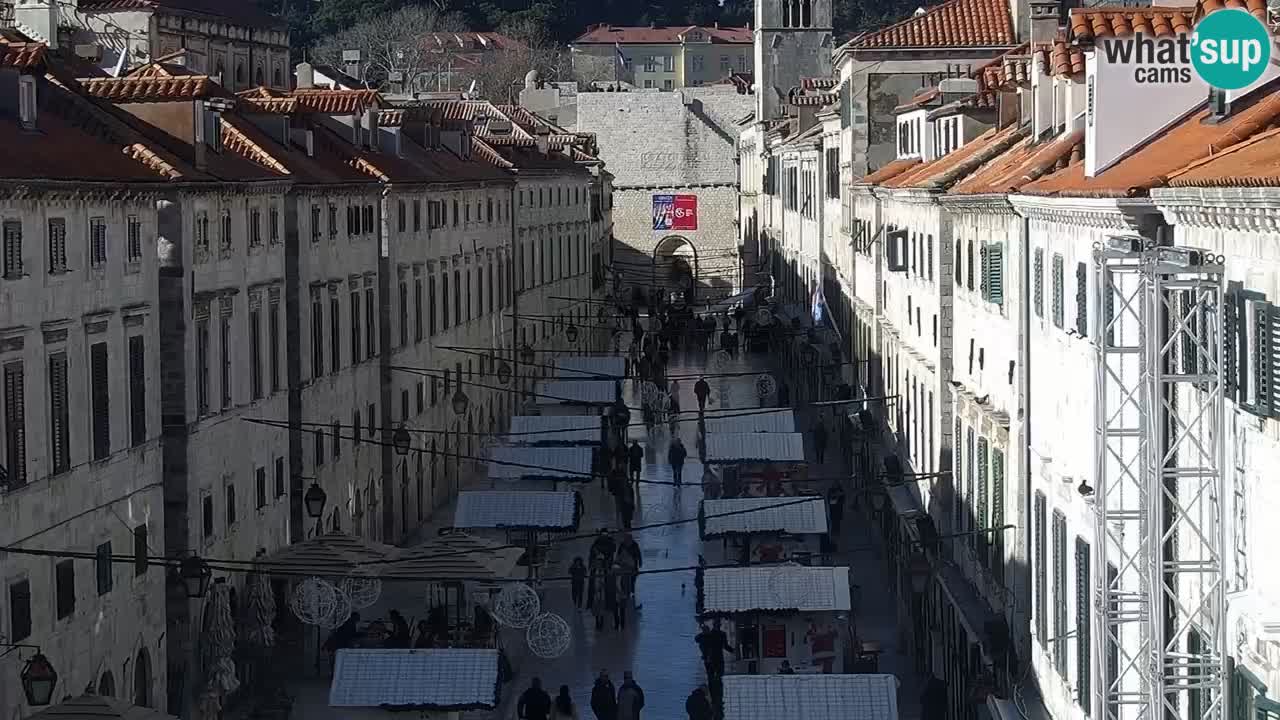 Webcam Dubrovnik – panorama de la Ciudad Vieja