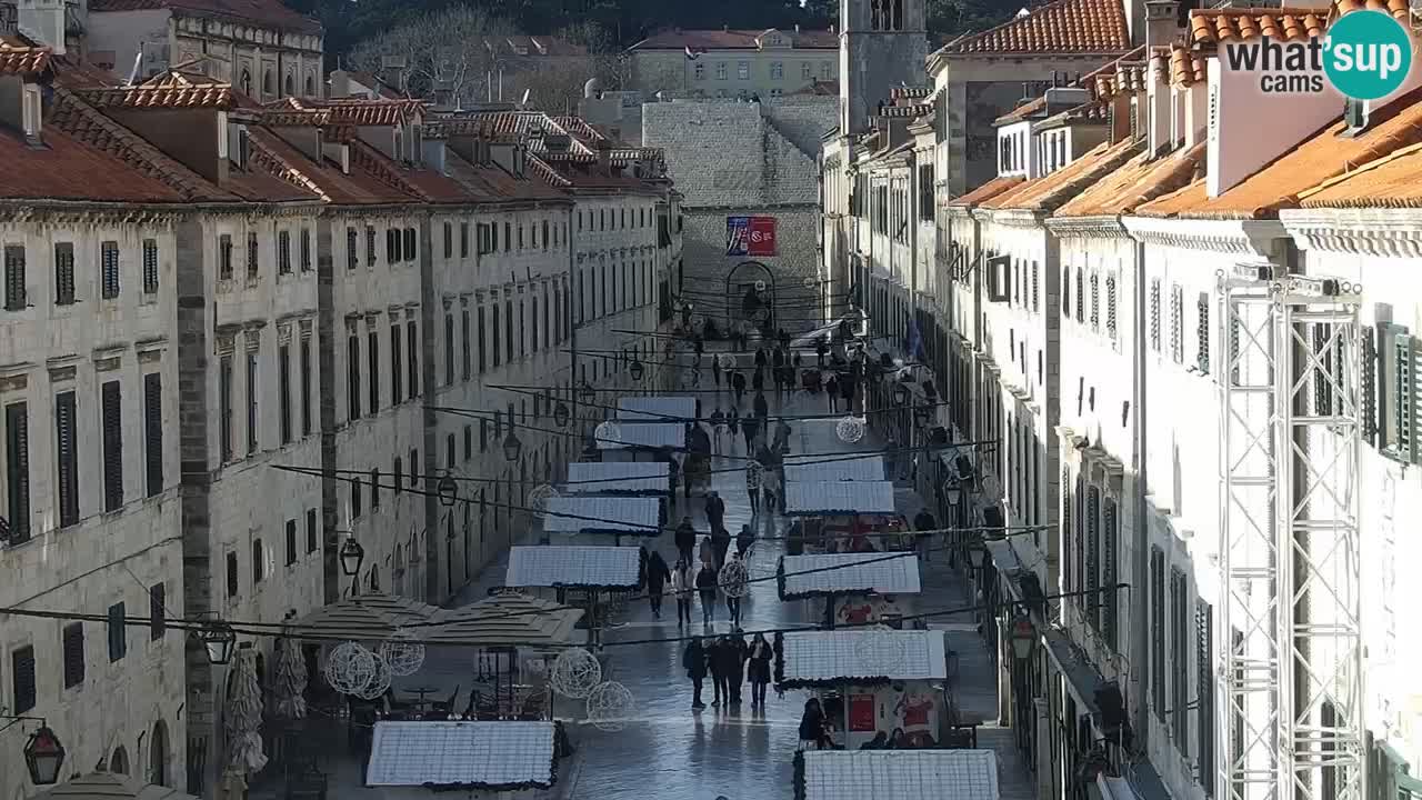 Webcam Dubrovnik – panorama de la Ciudad Vieja