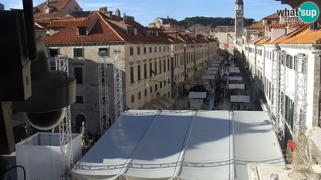 Kamera v živo Dubrovnik Stradun / Placa