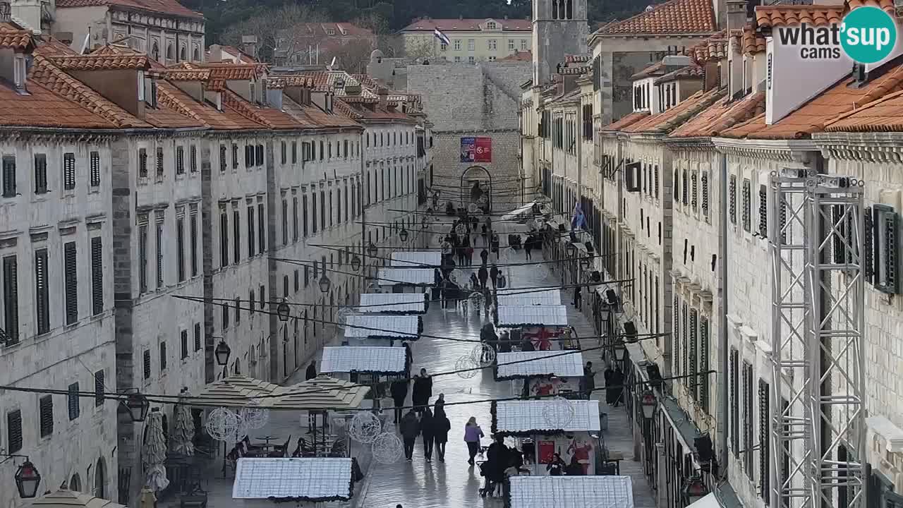 Webcam Dubrovnik – panorama de la Ciudad Vieja