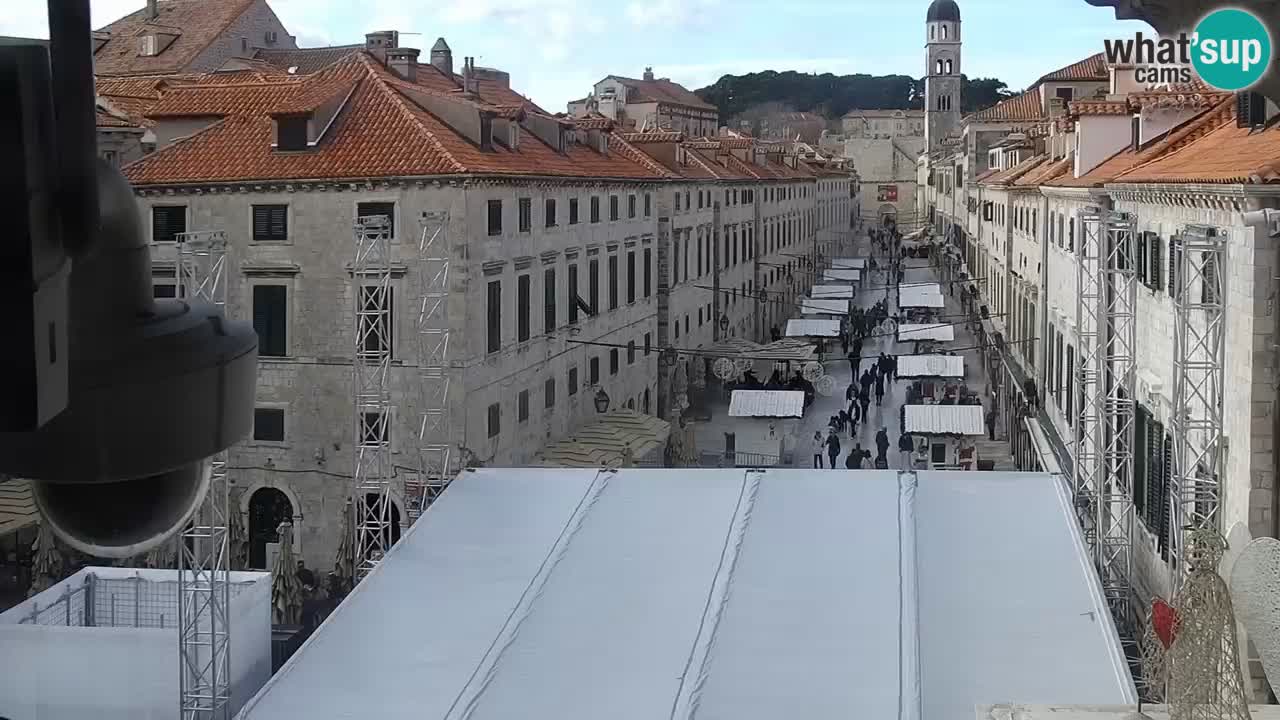 Web kamera Dubrovnik – panorama stari grad