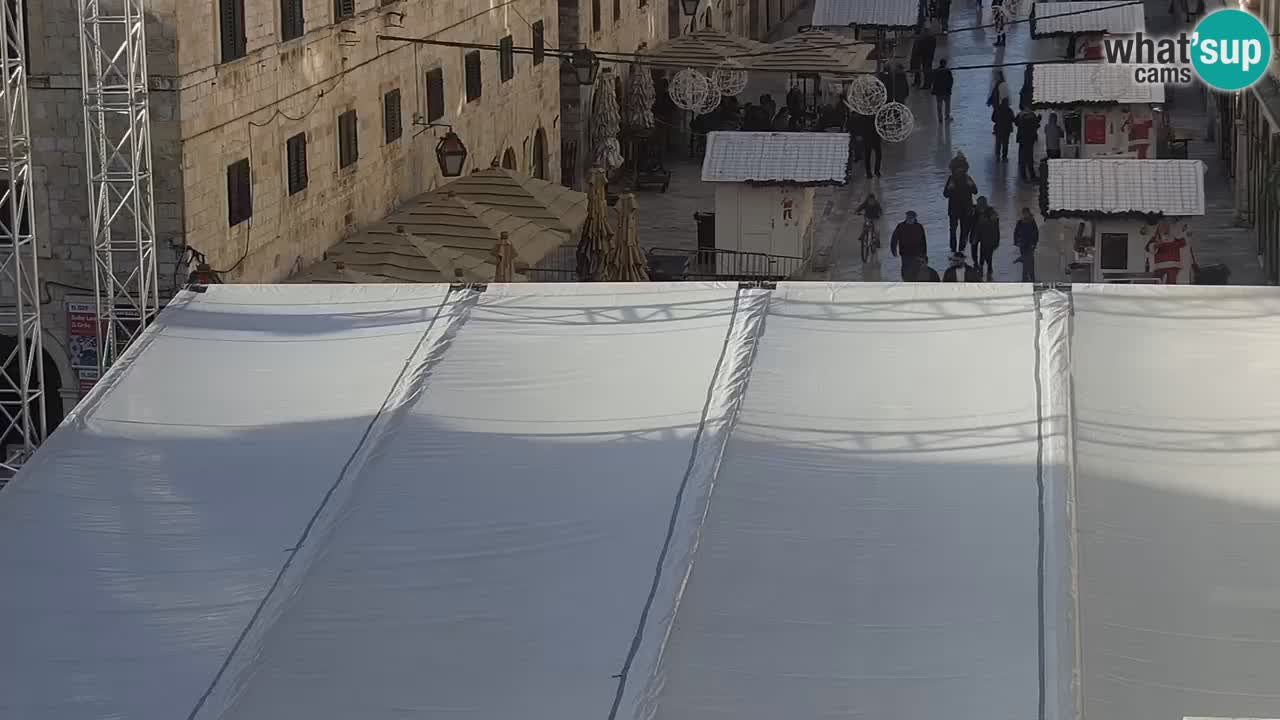 Webcam Ragusa (Dubrovnik) Stradun