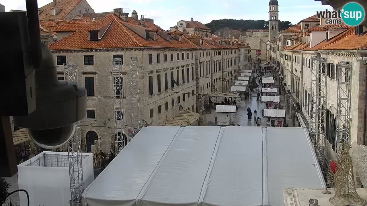 Live Webcam Dubrovnik Stradun