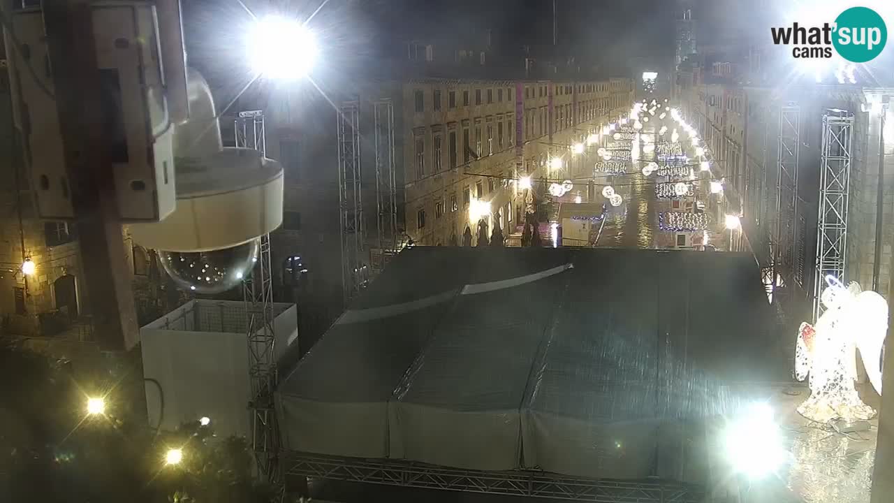 Webcam live Dubrovnik – panorama della città vecchia