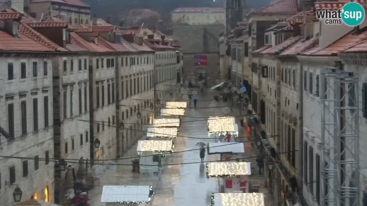 Webcam Dubrovnik – panorama de la vieille ville