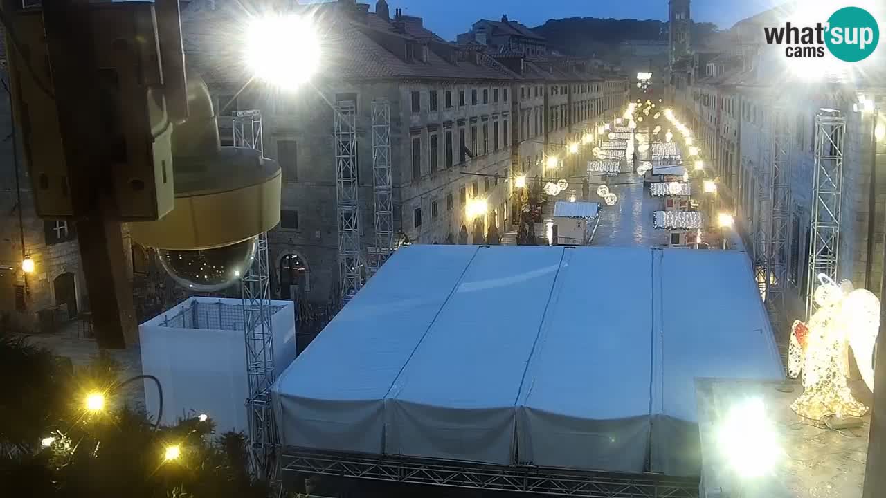 Live Webcam Dubrovnik Stradun