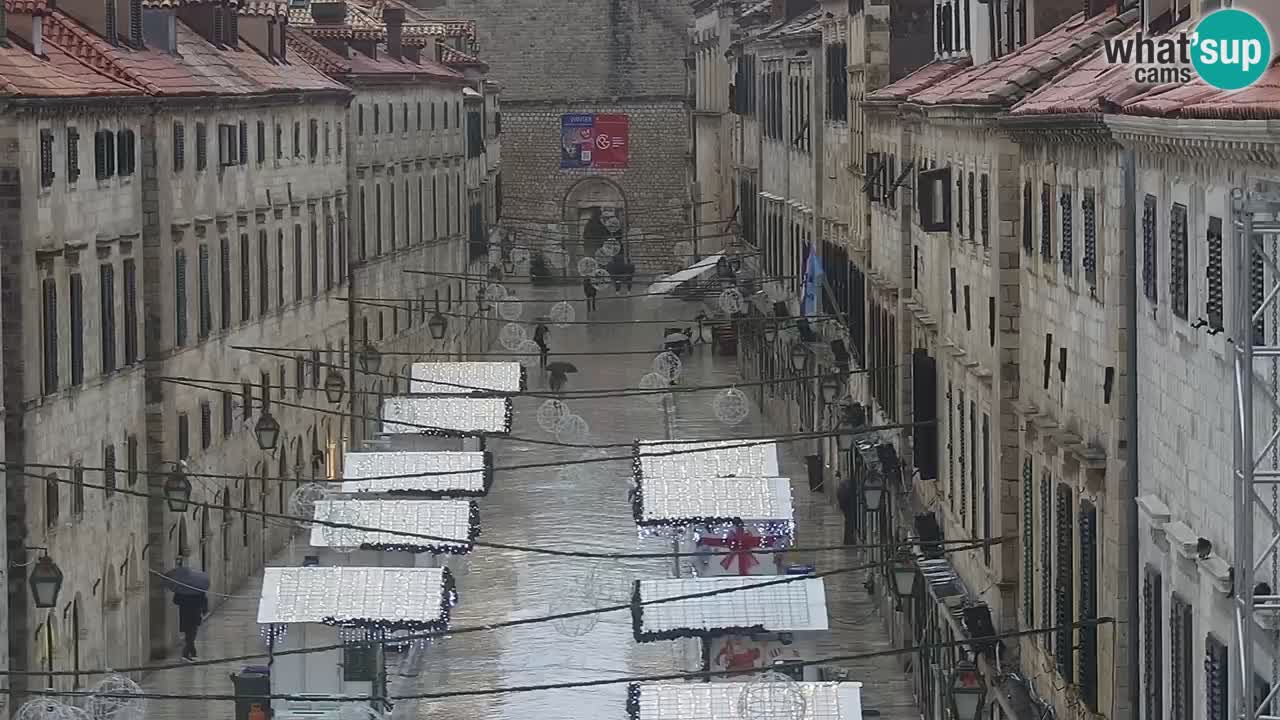 Kamera v živo Dubrovnik Stradun / Placa