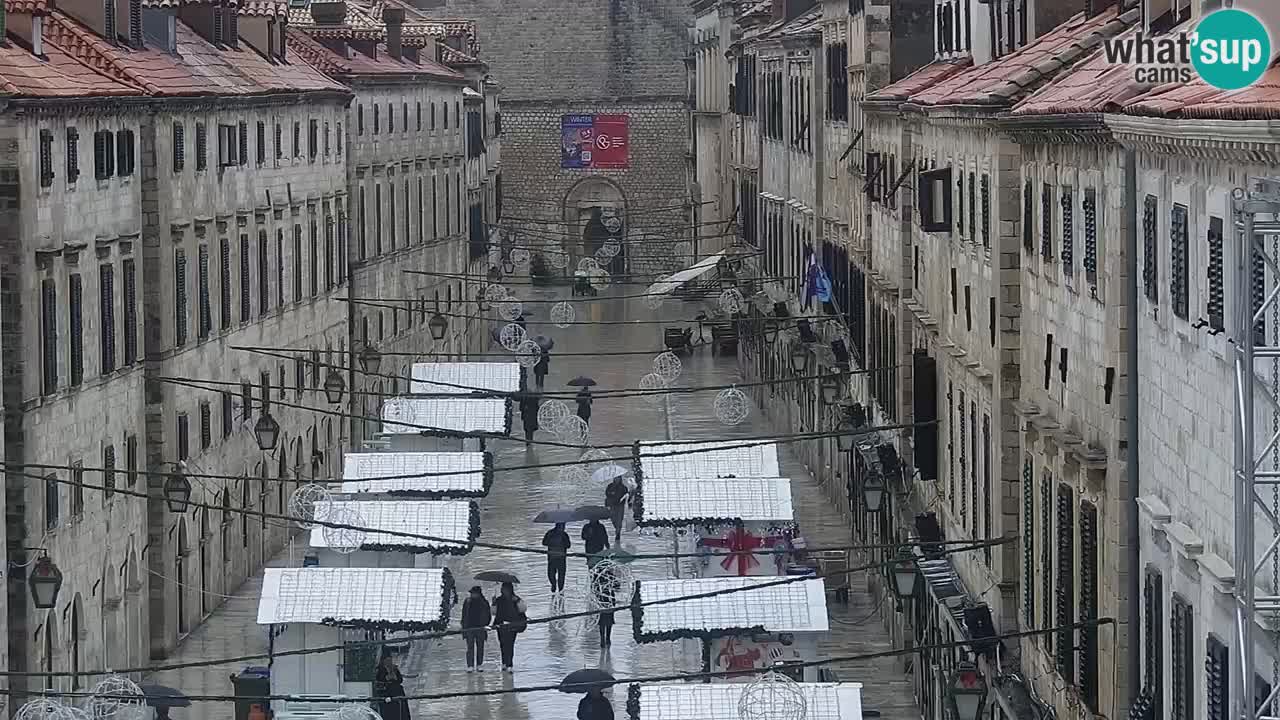 Live Webcam Dubrovnik Stradun