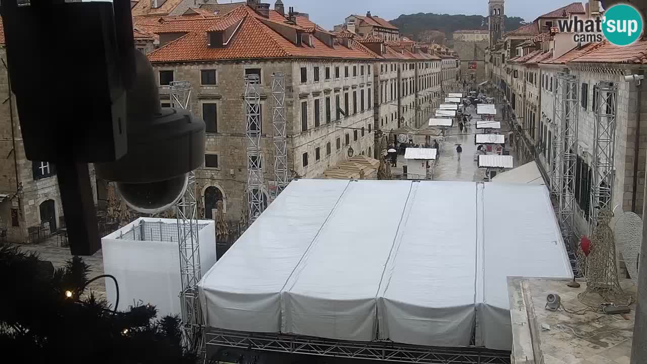 Webcam Dubrovnik – panorama de la vieille ville