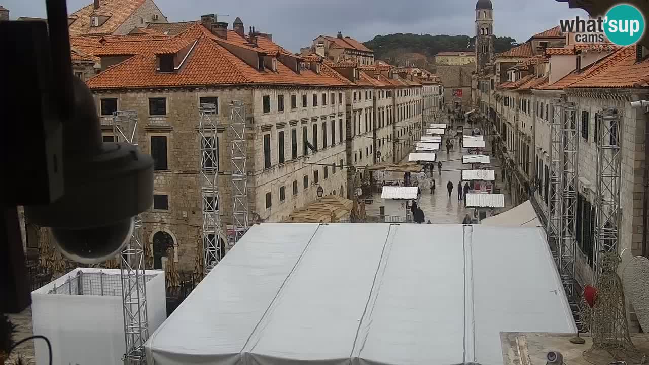 Live Webcam Dubrovnik Stradun