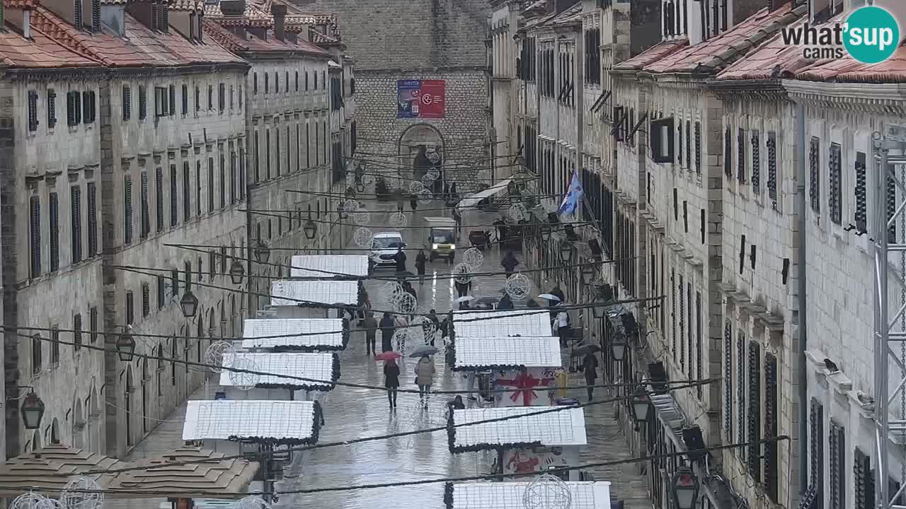 Kamera v živo Dubrovnik Stradun / Placa