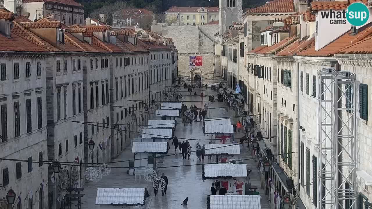 Webcam Ragusa (Dubrovnik) Stradun