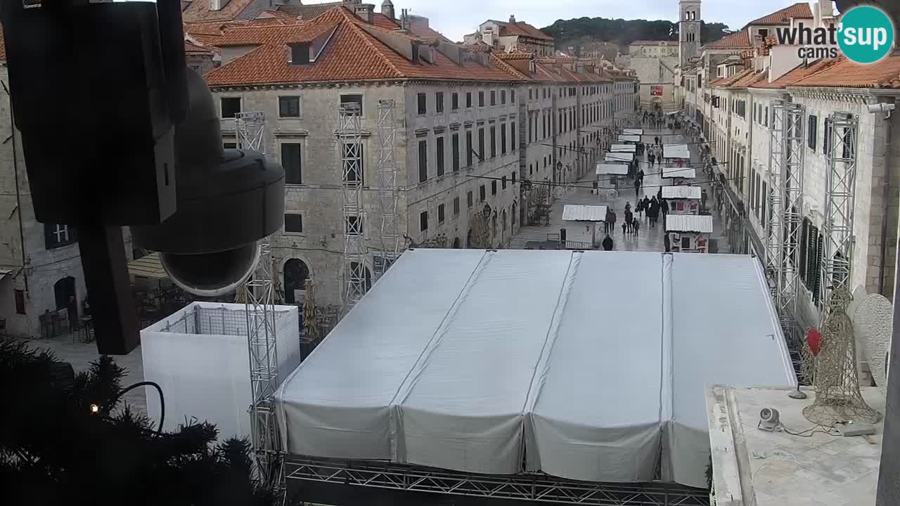 Kamera v živo Dubrovnik Stradun / Placa