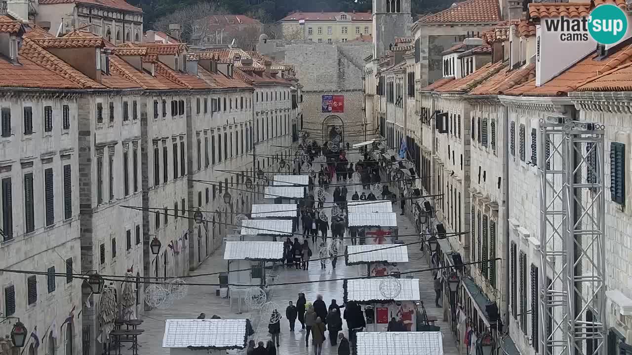 Live Webcam Dubrovnik Stradun