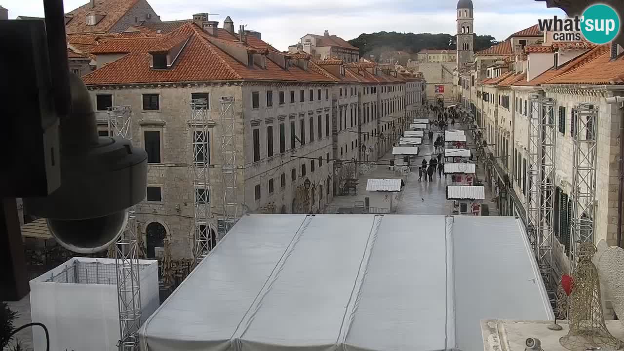 Kamera v živo Dubrovnik Stradun / Placa